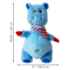 Picture of XMAS HOLIDAY CANINE KONG KNOTS BELLY Hippo  - Medium/Large 