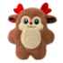 Picture of XMAS HOLIDAY CANINE KONG HOLIDAY Snuzzles Reindeer - Medium 