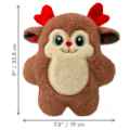 Picture of XMAS HOLIDAY CANINE KONG HOLIDAY Snuzzles Reindeer - Medium 