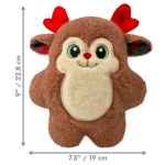 Picture of XMAS HOLIDAY CANINE KONG HOLIDAY Snuzzles Reindeer - Medium 