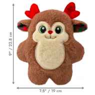 Picture of XMAS HOLIDAY CANINE KONG HOLIDAY Snuzzles Reindeer - Medium 
