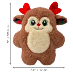 Picture of XMAS HOLIDAY CANINE KONG HOLIDAY Snuzzles Reindeer - Medium 