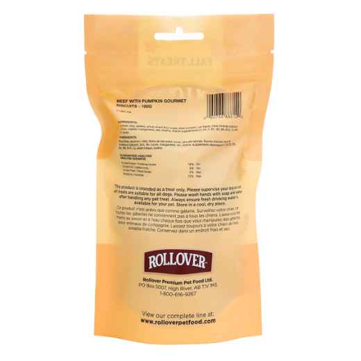 Picture of ROLLOVER GOURMET BISCUITS Beef with Pumpkin - 185g
