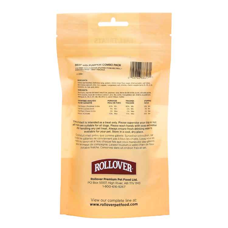 Picture of ROLLOVER BEEF with PUMPKIN COMBO PACK - 3/pk