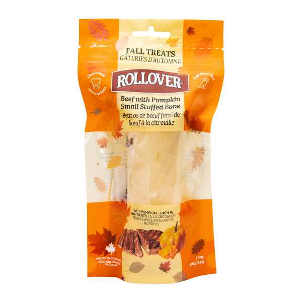 Picture of ROLLOVER BONE STUFFED with Beef  & Pumpkin - 1/pk