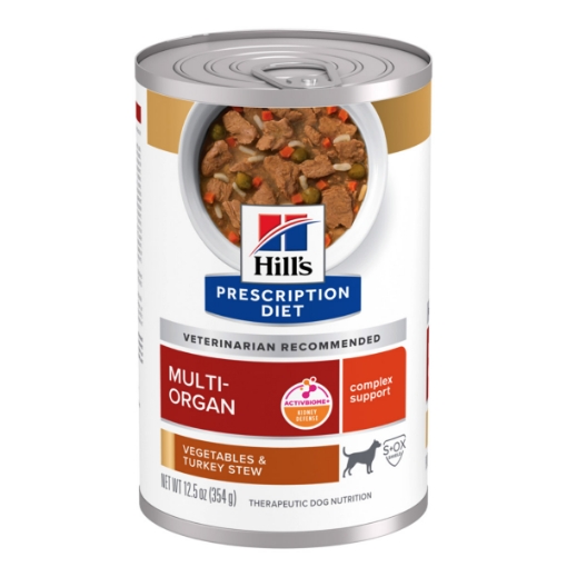 Picture of CANINE HILLS MULTI ORGAN SUPPORT TURKEG & VEG STEW - 12 x 354gm cans