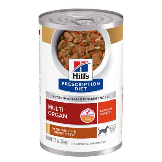 Picture of CANINE HILLS MULTI ORGAN SUPPORT TURKEG & VEG STEW - 12 x 354gm cans