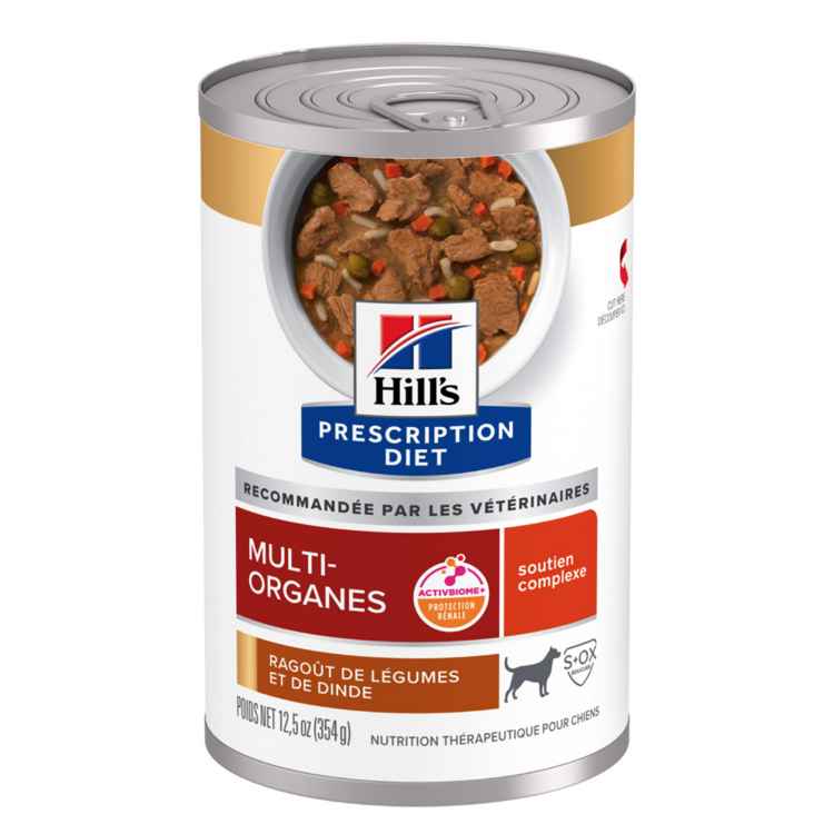 Picture of CANINE HILLS MULTI ORGAN SUPPORT TURKEY & VEG STEW - 12 x 354gm cans