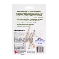 Picture of TOY DOG BAM-BONES Dental X-Bone Apple Flavour - 6in