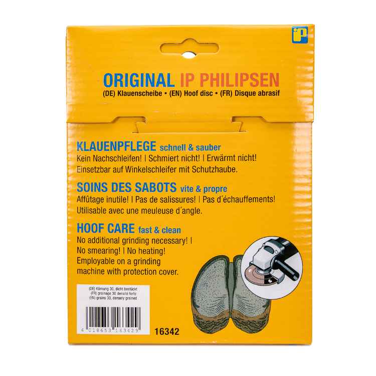 Picture of HOOF RASP DISC Tungsten 115mm (16342) - Fine