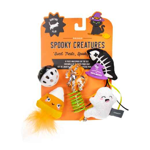 Picture of HALLOWEEN TOY FELINE FS MULTIPACK SWEET TREATS, SPOOKE FEATS - 6/pk