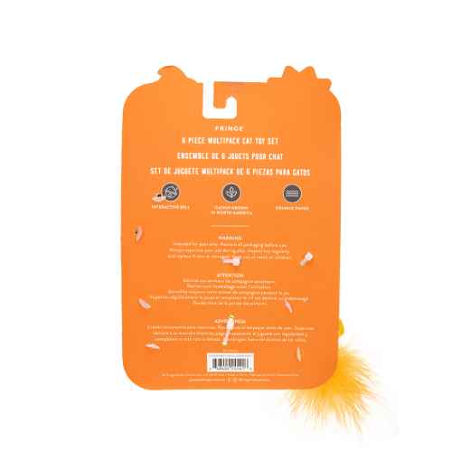 Picture of HALLOWEEN TOY FELINE FS MULTIPACK SWEET TREATS, SPOOKE FEATS - 6/pk