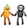 Picture of HALLOWEEN TOY CANINE FS OH MY GOURD PUMPKIN & SKELETON - 2/pk