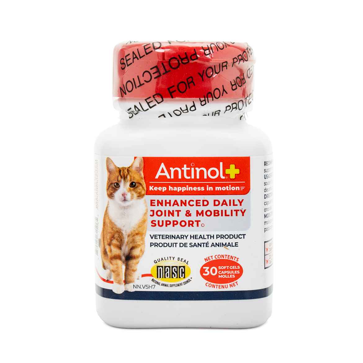 Picture of ANTINOL PLUS JOINT & MOBILITY SUPPORT CAPSULES for CATS - 30s