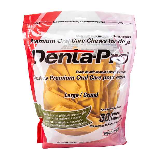 Picture of DENTA PRO PREMIUM ORAL CHEW for DOGS LARGE 18.7oz (530g) - 30s