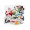 Picture of XMAS HOLIDAY CANINE HUGGLE HOUND WEE HUGGLES SANTA'S WORKSHOP - 6/pk