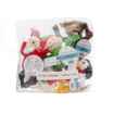 Picture of XMAS HOLIDAY CANINE HUGGLE HOUND WEE HUGGLES SANTA'S WORKSHOP - 6/pk