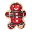 Picture of XMAS HOLIDAY CANINE HUGGLE HOUNDTARTAN & HUGGLE FLEECE McBUTTONS JR - 24in