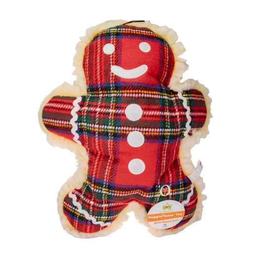 Picture of XMAS HOLIDAY CANINE HUGGLE HOUND TARTAN & HUGGLE FLEECE McBUTTONS SR- 24in