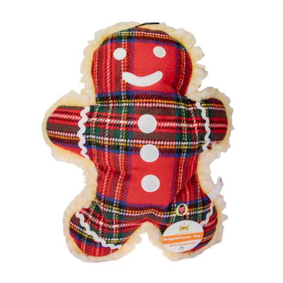 Picture of XMAS HOLIDAY CANINE HUGGLE HOUND TARTAN & HUGGLE FLEECE McBUTTONS SR- 24in