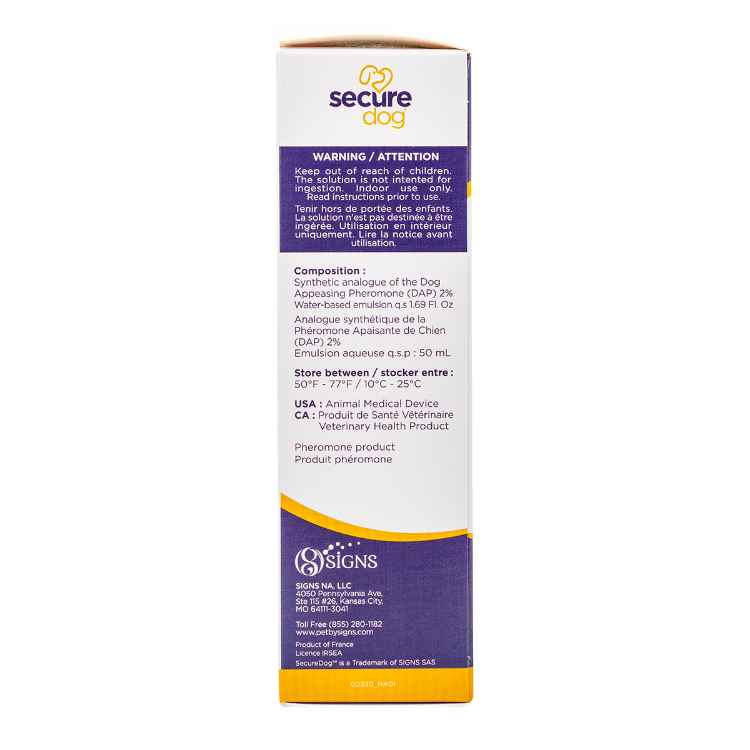 Picture of SecureDog TRANSPORT - WATER BASED SPRAY - 50ml