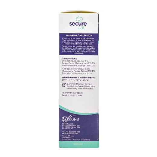 Picture of SecureCat TRANSPORT - WATER BASED SPRAY - 50ml