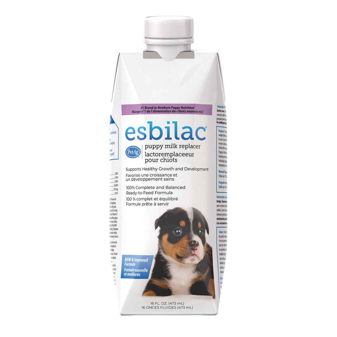 Picture of ESBILAC PUPPY MILK REPLACER LIQUID - 16oz / 473mL