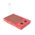 Picture of XMAS HOLIDAY CAT PAWISE Scratcher with Toy - 33cm x  22cm x 5cm