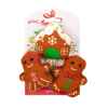 Picture of XMAS HOLIDAY CAT PAWISE Gingerbread Man Family - 3/pk