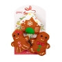 Picture of XMAS HOLIDAY CAT PAWISE Gingerbread Man Family - 3/pk