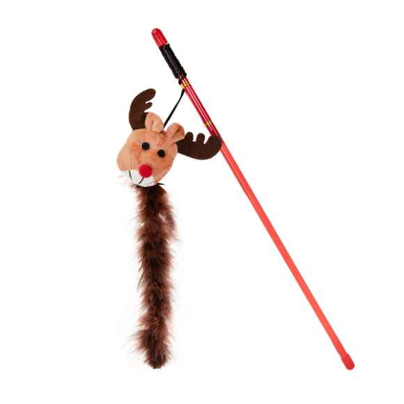 Picture of XMAS HOLIDAY CAT PAWISE TEASER - Reindeer