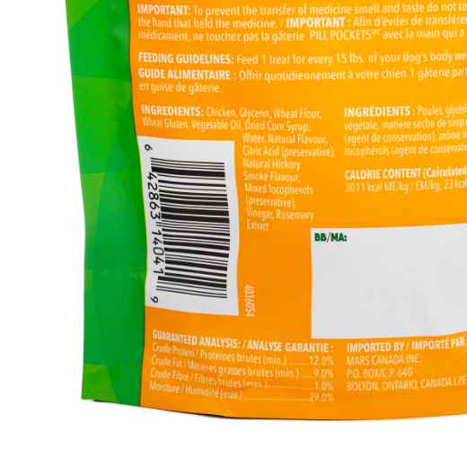 Picture of PILL POCKETS Dog Capsules Chicken Flavor - 7.9oz/224g