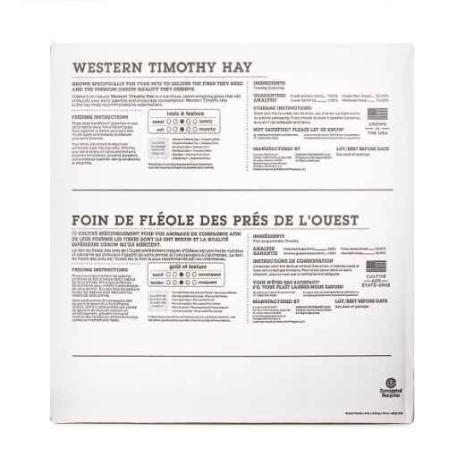 Picture of OXBOW WESTERN TIMOTHY HAY - 9lb/4kg