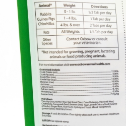 Picture of OXBOW NATURAL SCIENCE DIGESTIVE SUPPORT - 120g/4.2oz