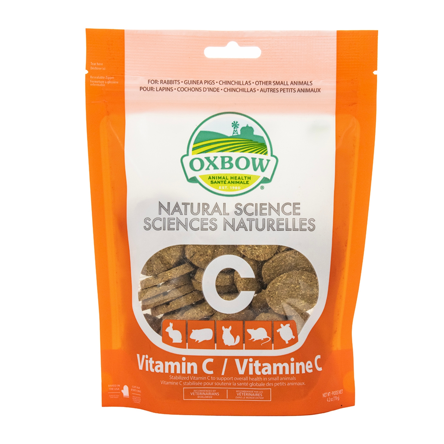 Picture of OXBOW NATURAL SCIENCE VITAMIN C SUPPORT - 120g/4.2oz
