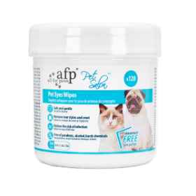 Show details for PET SALON AFP EAR AND EYE WIPES - 120ct Picture of PET SALON AFP EAR AND EYE WIPES - 120ct