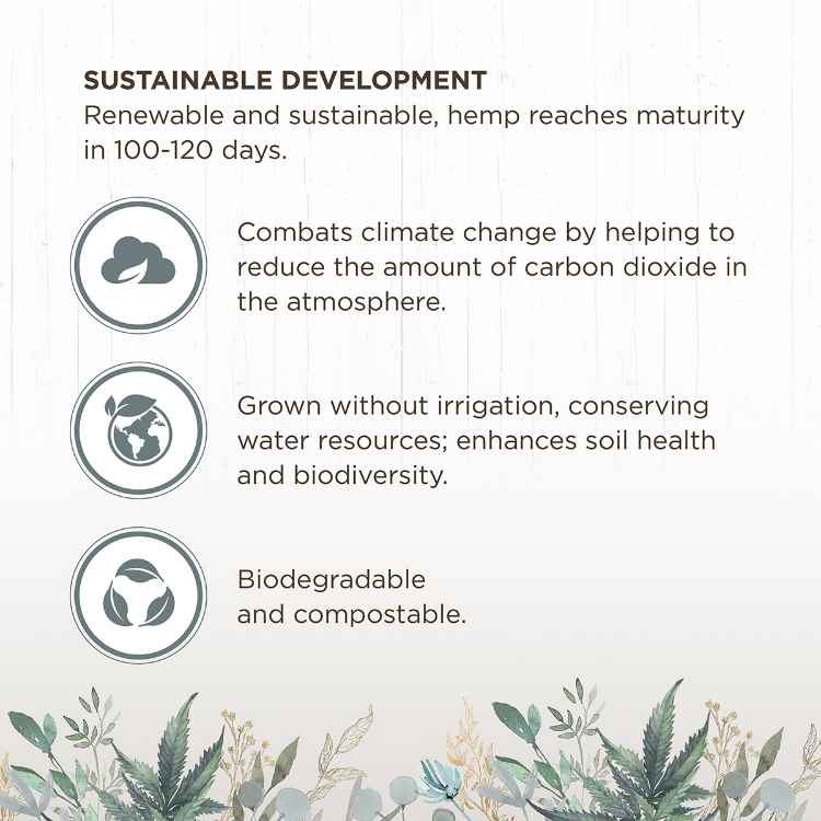 Picture of LIVING WORLD GREEN ULTRA COMFORT BEDDING Hemp - 50L