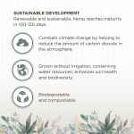 Picture of LIVING WORLD GREEN ULTRA COMFORT BEDDING Hemp -  20L