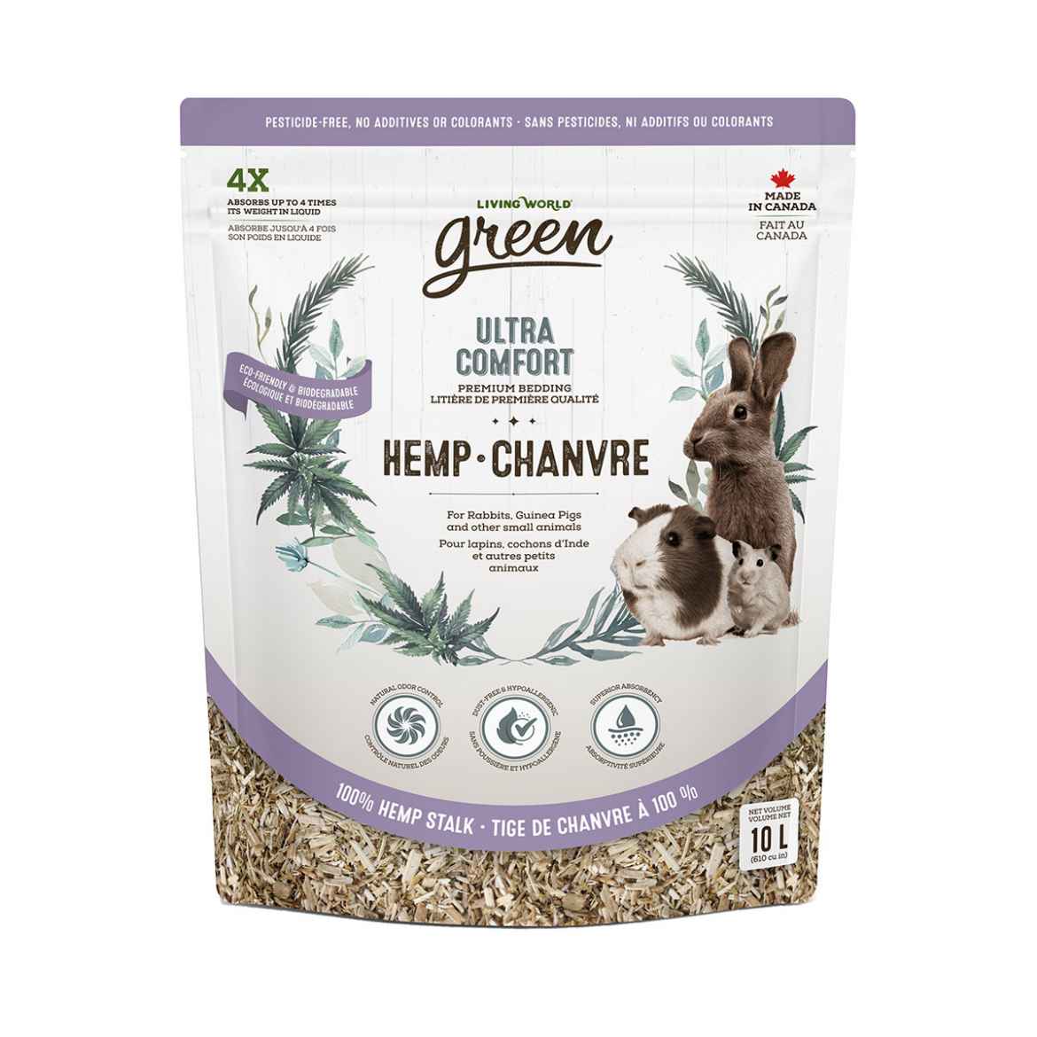 Picture of LIVING WORLD GREEN ULTRA COMFORT BEDDING Hemp - 10L