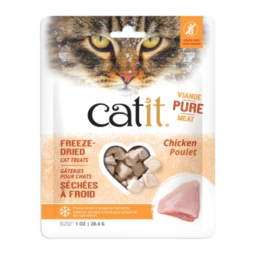 Picture of TREAT FELINE CATIT FREEZE DRIED RAW Chicken - 1oz