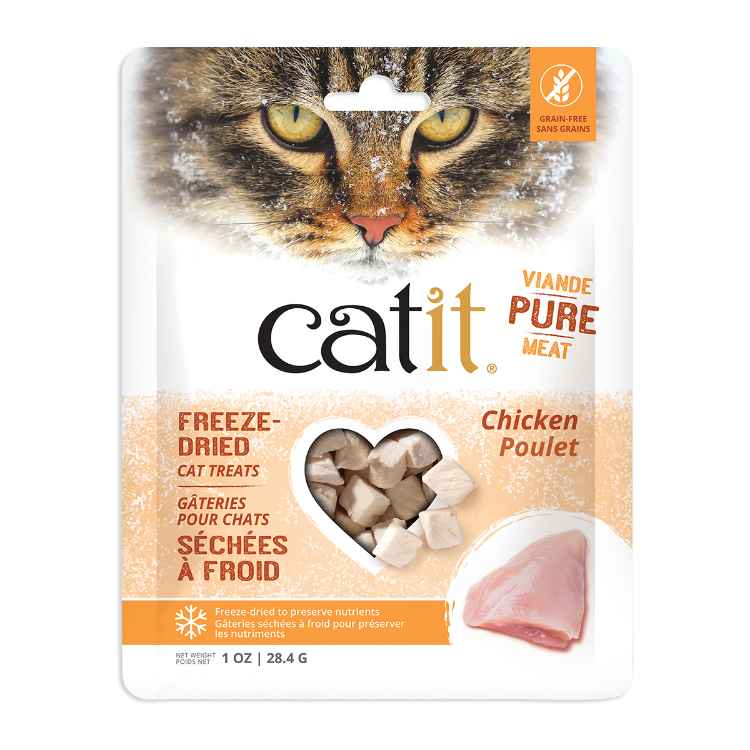 Picture of TREAT FELINE CATIT FREEZE DRIED RAW Chicken - 1oz