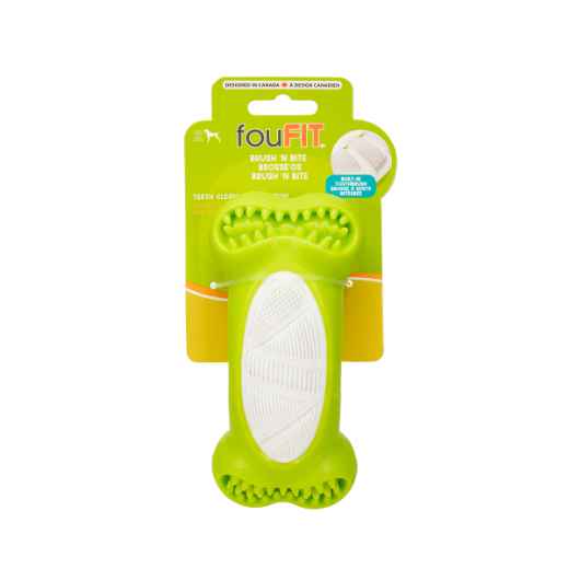 Picture of TOY DOG BRUSH ' N BITE - Green