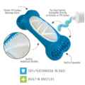 Picture of TOY DOG BRUSH ' N BITE - Blue