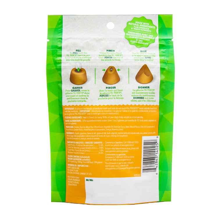 Picture of PILL POCKETS Dog Tablet Chicken Flavor - 3.2oz / 90g