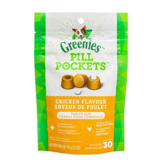 Picture of PILL POCKETS Dog Tablet Chicken Flavor - 3.2oz / 90g
