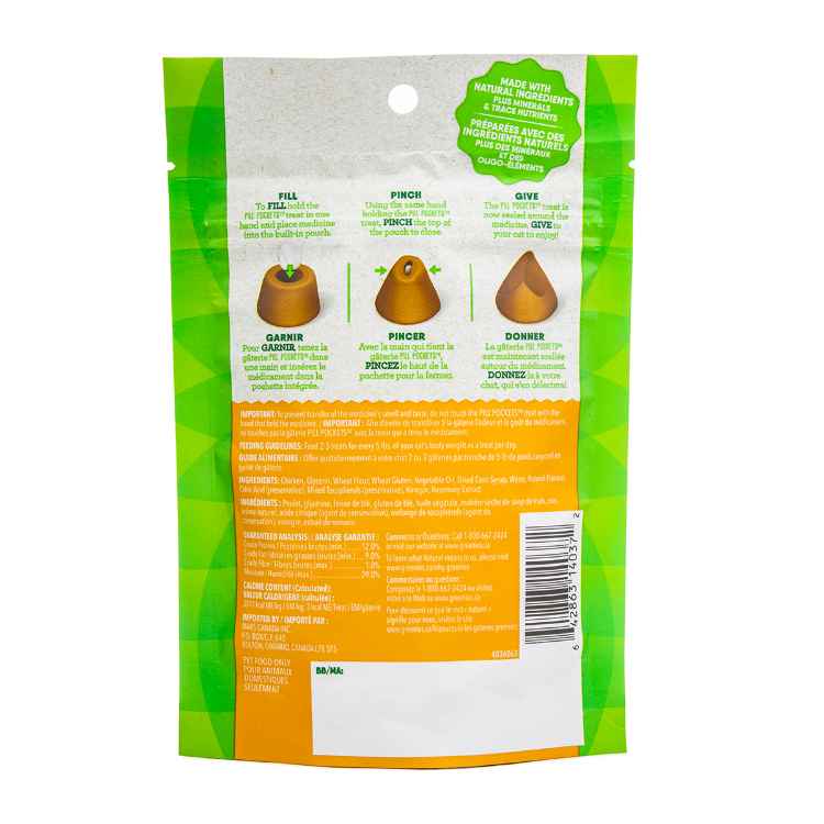 Picture of PILL POCKETS Feline Chicken - 1.6oz / 45g