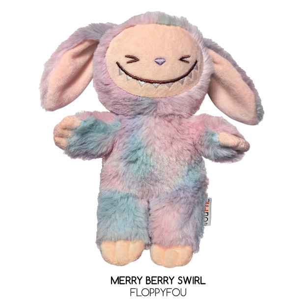 Picture of TOY DOG LAFOUFOU Merry Berry Swirl FloppyFou - 8in