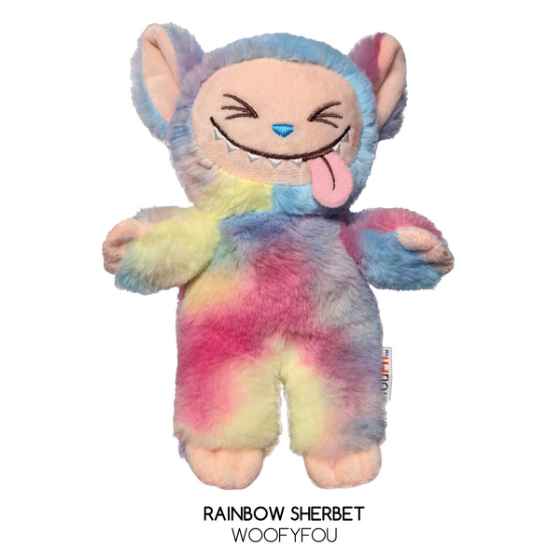 Picture of TOY DOG LAFOUFOU Rainbow Sherbert WoofyFou - 8in