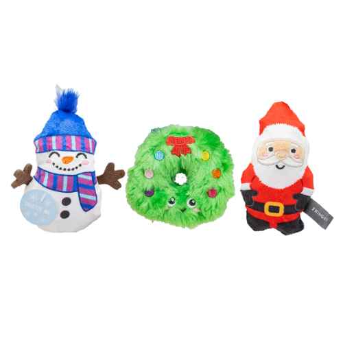 Picture of XMAS HOLIDAY CANINE FS WE HAVE GREAT CHEMIS TREE SET- 3/pk 