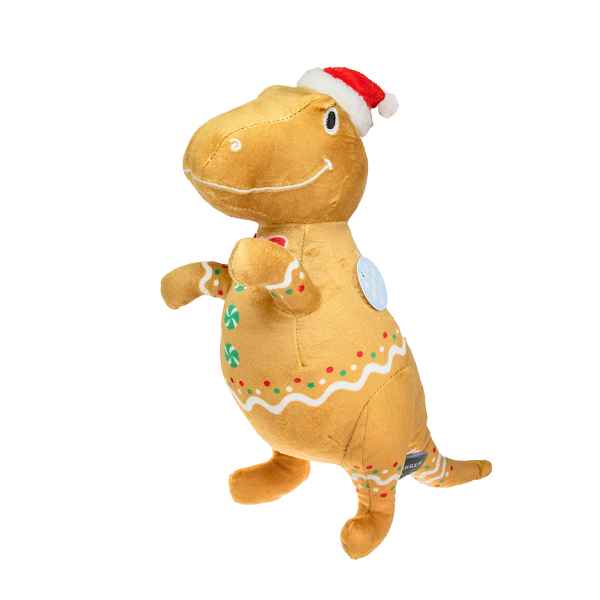 Picture of XMAS HOLIDAY CANINE FS COOKIE SAURUS PLUSH 